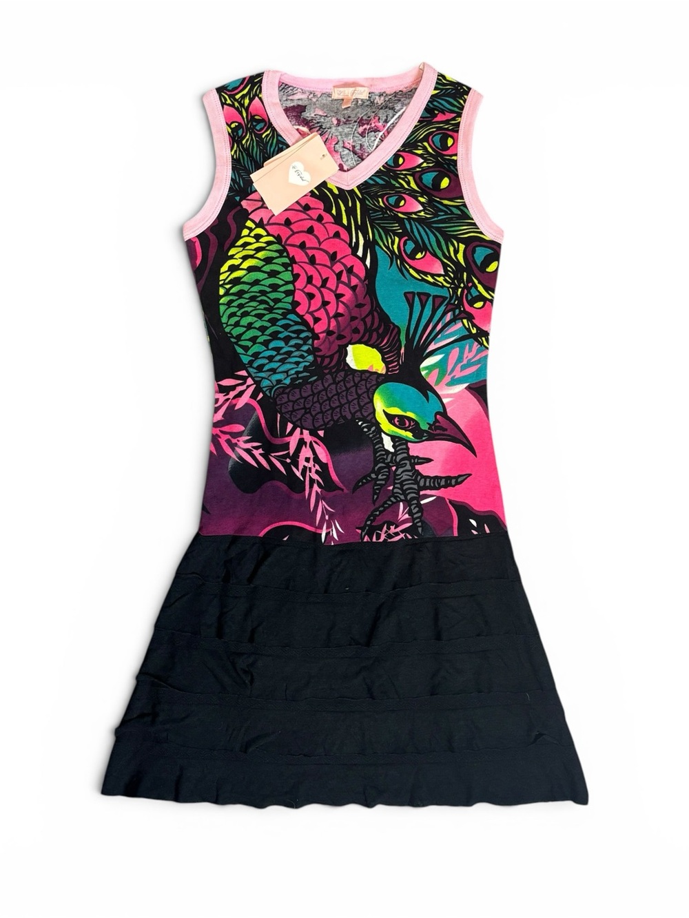 Deadstock Hayes rare euro graphic dress